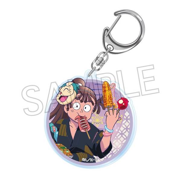 【8月予約】忍たま乱太郎 アクリルキーホルダー-夏祭りの段- 尾浜勘右衛門 キャラグッズ 4571653543498