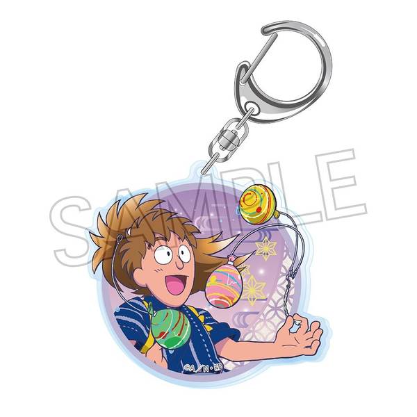 【8月予約】忍たま乱太郎 アクリルキーホルダー-夏祭りの段- 竹谷八左ヱ門 キャラグッズ 4571653543504