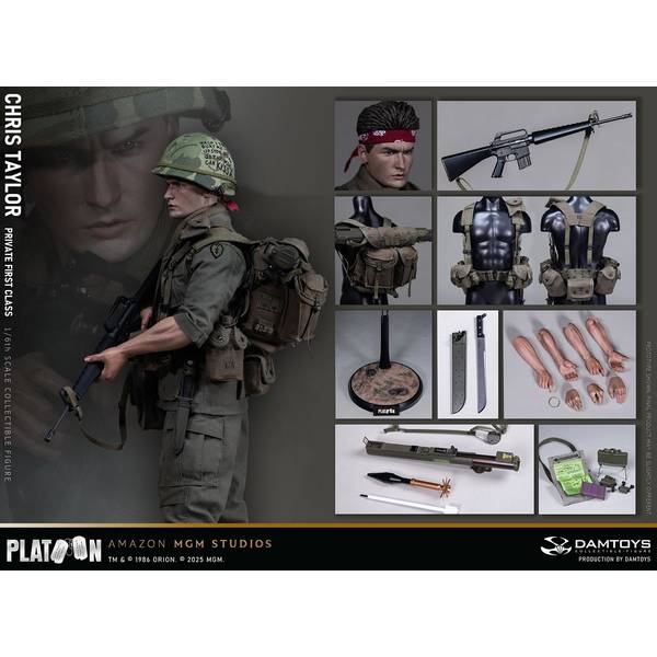 6月予約】ダムトイ 1/6 コレクティブル フィギュア クリス・テイラー