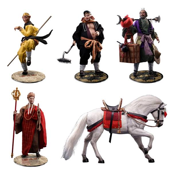 【9月予約】ベリークール 西遊記(1986) 放送40周年記念 コレクターズエディション 1/12 アクションフィギュア コレクターズセット フィギュア XYJ-012