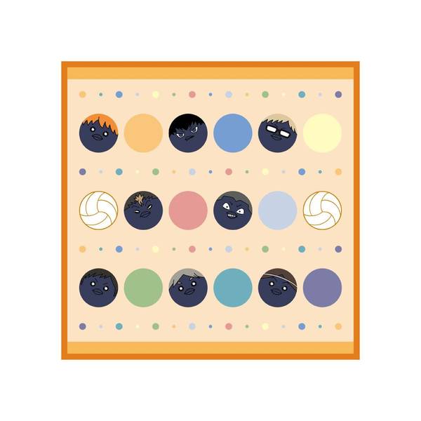 【2月予約】ハイキュー!! ハンドタオル カラスノガラス キャラグッズ 4571691873380