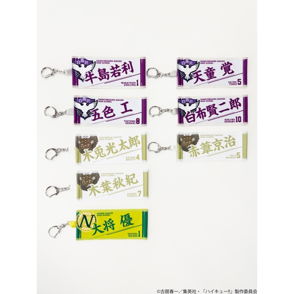 ハイキュー!! トレーディングミニチュアタオルキーホルダー キャラクター Vol.4 8個入BOX