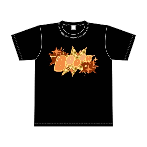 僕のヒーローアカデミア 10周年記念 擬音Tシャツ 爆豪勝己 Lサイズ
