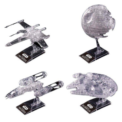 バンダイ 1/144＆1/350＆1/2700000 ジェダイの帰還 クリアビークルセット 「スター・ウォーズ／ジェダイの帰還」より プラモデル 5058212