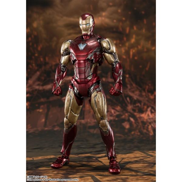 バンダイ S.H.Figuarts アイアンマン マーク85 -《FINAL BATTLE》EDITION- 「アベンジャーズ／エンドゲーム」より フィギュア 4573102587329【在庫品】