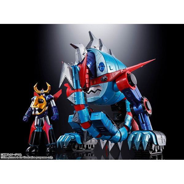 バンダイ 超合金魂 GX-100 ガイキング＆大空魔竜 「大空魔竜ガイキング」より フィギュア 4573102587497【在庫品】