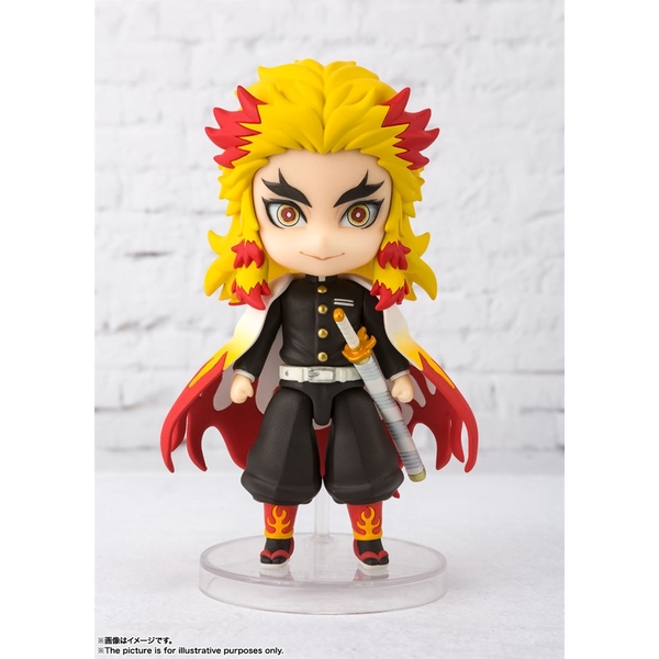 バンダイ Figuarts mini 煉獄杏寿郎(再販品) 「鬼滅の刃」より フィギュア 4573102595089【在庫品】