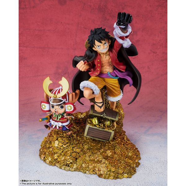 バンダイ フィギュアーツZERO モンキー・D・ルフィ/WT100記念 尾田栄一郎描き下ろし 大海賊百景- 「ワンピース」より フィギュア 4573102615121【在庫品】