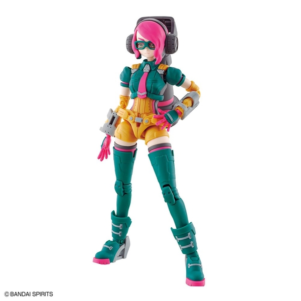 バンダイ レディコマンダービアンカ 「ガールガンレディ」より キャラクタープラモデル 4573102615602