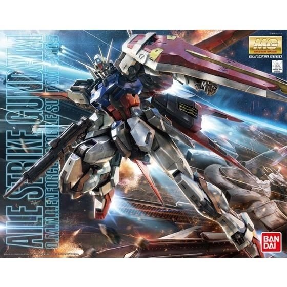 バンダイ MG 1/100 GAT-X105 エースストライクガンダム 限定 バンダイ MG 1/100 GAT-X105+AQM/E-X01 エールストライク