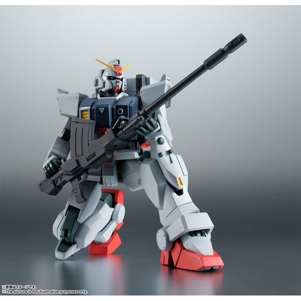 美品 機動戦士ガンダム第08MS小隊 ROBOT魂 フィギュア RX-79 陸戦型ガンダム ver. A.N.I.M.E. バンダイ バンダイ ROBOT魂 (SIDE MS) RX-79(G) 陸戦型ガンダム ver