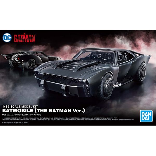 1/35 バットモービル(ザ・バットマンVer.) 「THE BATMAN-ザ・バットマン-」より キャラクタープラモデル 5062186