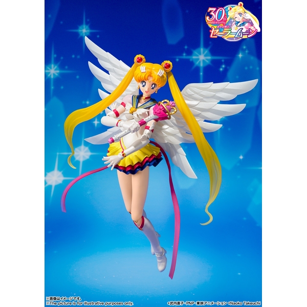 バンダイ S.H.Figuarts エターナルセーラームーン 「美少女戦士セーラームーン」より フィギュア 4573102629821【在庫品】
