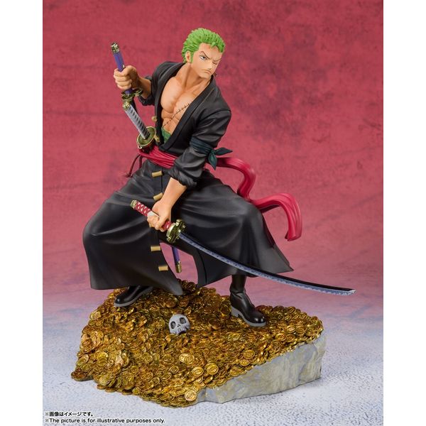 バンダイ フィギュアーツZERO ロロノア・ゾロ/WT100記念 尾田栄一郎描き下ろし 大海賊百景- 「ワンピース」より フィギュア 4573102630018【在庫品】