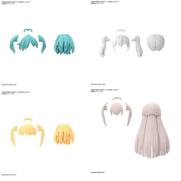 30MS オプションヘアスタイルパーツVOL.5 全4種セット