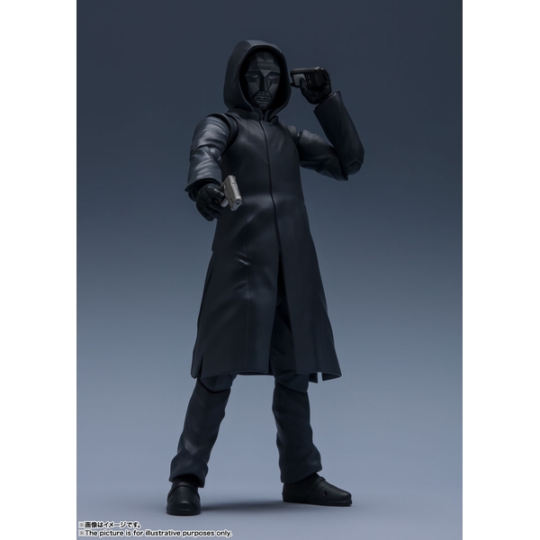 マーベルレジェンド ブラックナイト イカゲーム フロントマン フィギュア バンダイ S.H.Figuarts フロントマン 「イカゲーム」より