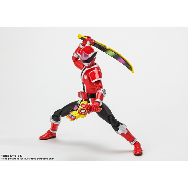 S.H.Figuartsドンモモタロウ（暴太郎戦隊ドンブラザーズ）中古品 バンダイ S.H.Figuarts ドンモモタロウ 「暴太郎戦隊ドン