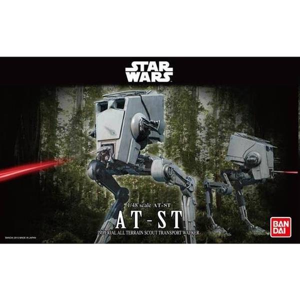 バンダイ 1/48 AT-ST 「スター・ウォーズ エピソード6 ジェダイの帰還」より キャラクタープラモデル 4573102641052