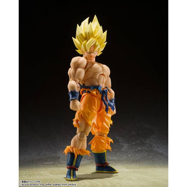 バンダイ S.H.Figuarts スーパーサイヤ人孫悟空-伝説のスーパーサイヤ人- (再販品) 「ドラゴンボールZ」より フィギュア 4573102650436