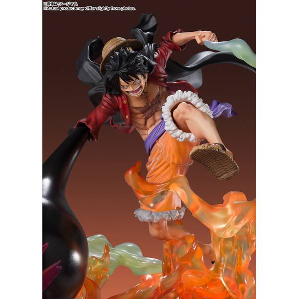BANDAI Figuarts ZERO モンキー・D・ルフィ - 業火挙銃 Amazon.co.jp: TAMASHII NATIONS フィギュアーツZERO モンキー