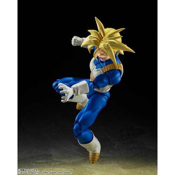 ドラゴンボールフィギュア　トランクス 　スーパートランクス　孫悟空　ブルー悟空 S.H.Figuarts スーパーサイヤ人トランクス-その身に秘めし