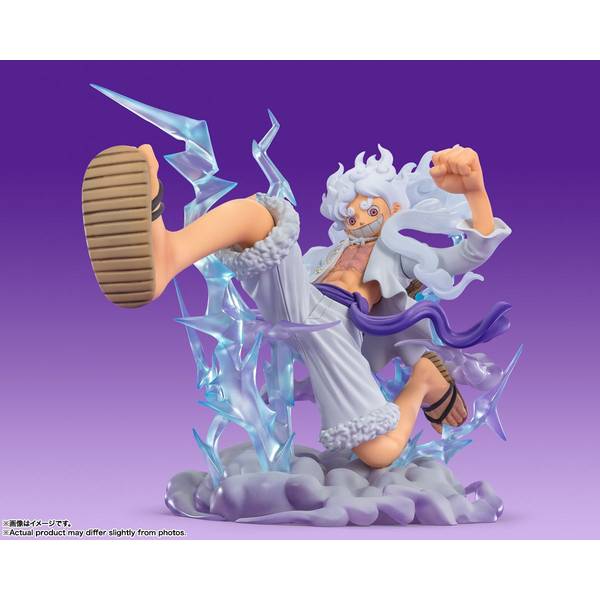 バンダイ フィギュアーツZERO ［超激戦］モンキー・D・ルフィ -ギア5 “巨人”- 「ワンピース」より フィギュア 4573102656629【在庫品】