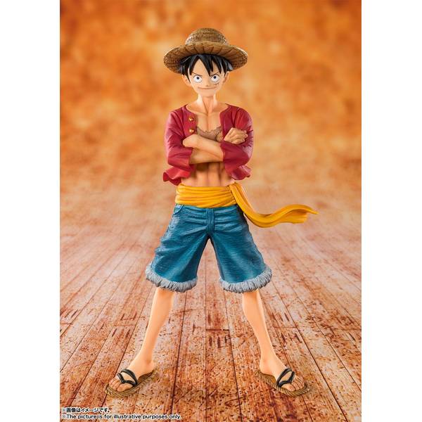 バンダイ フィギュアーツZERO 麦わらのルフィ 「ワンピース 魚人島～パンクハザード編」より フィギュア 4573102664990