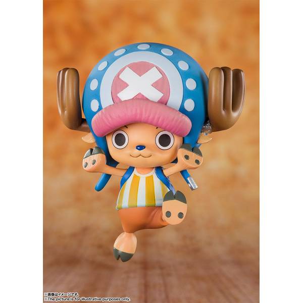 バンダイ フィギュアーツZERO わたあめ大好きチョッパー 「ワンピース 魚人島～パンクハザード編」より フィギュア 4573102665003