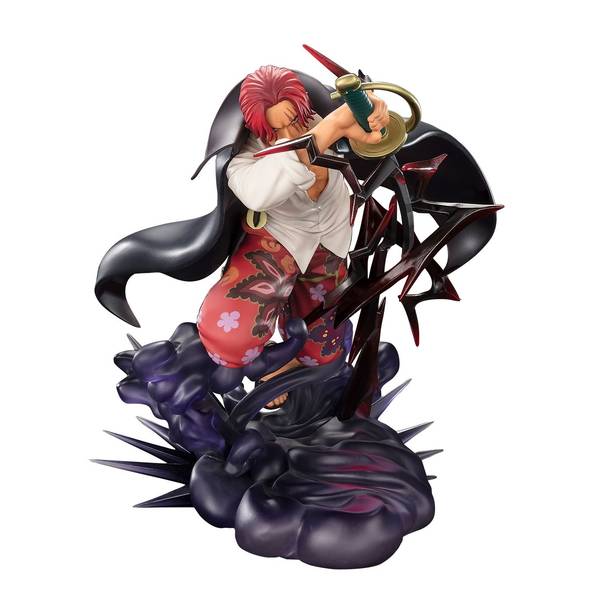 バンダイ フィギュアーツZERO ［超激戦］シャンクス-神避- 「ワンピース」より フィギュア 4573102666611