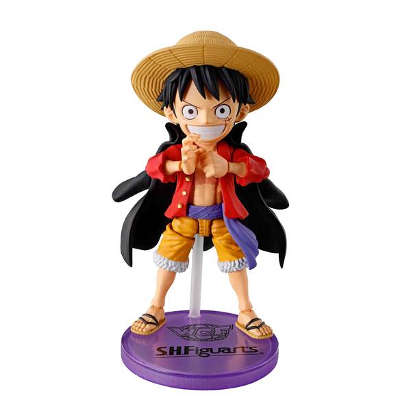 バンダイ ワールドコレクタブルフィギュア×S.H.Figuarts モンキー・D・ルフィ 「ワンピース」より フィギュア 4573102668110