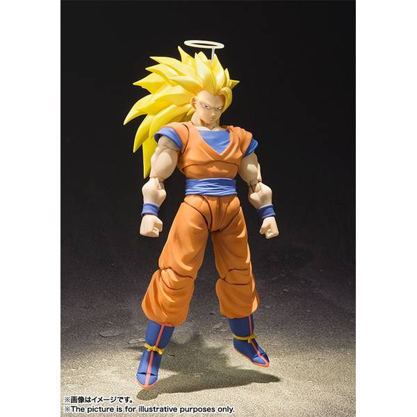 バンダイ S.H.Figuarts スーパーサイヤ人3孫悟空 (再販品) 「ドラゴンボールZ」より フィギュア 4573102668738【在庫品】