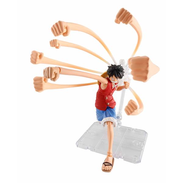 バンダイ S.H.Figuarts モンキー・D・ルフィ -冒険の夜明け- ゴムゴムのオプションパーツセット 「ワンピース」より フィギュア 4573102673046【在庫品】