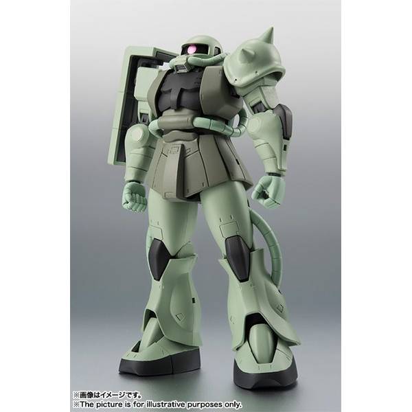 【12月予約】バンダイ ROBOT魂 (SIDE MS) MS-06 量産型ザク ver. A.N.I.M.E. (再販品) 「機動戦士ガンダム」より フィギュア 4573102675699