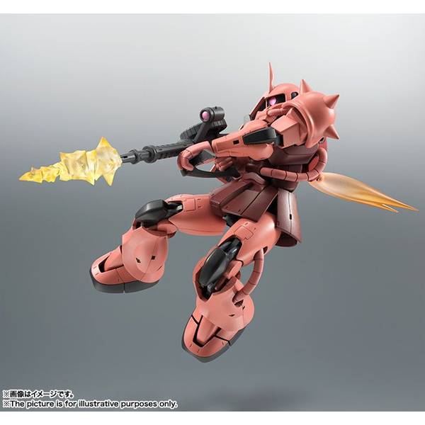 【12月予約】バンダイ ROBOT魂 (SIDE MS) MS-06S シャア専用ザク ver. A.N.I.M.E. (再販品) 「機動戦士ガンダム」より フィギュア 4573102675705