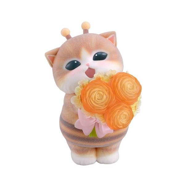 バンダイ mofamofy はちにゃん 「mofusand」より フィギュア 4573102676238