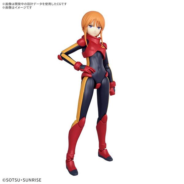 バンダイ Figure-rise Standard プルツー 「機動戦士ガンダムZZ」より キャラクタープラモデル 5068330