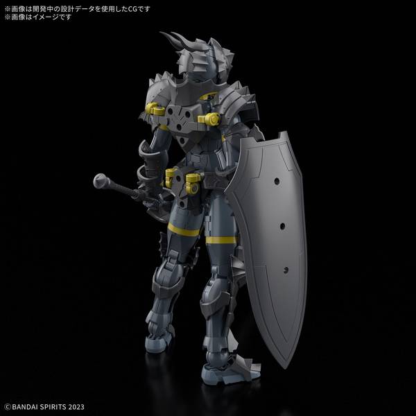 バンダイ　プラモデル　30mm メランダー　30mf ローザンアサシン＋アーマー バンダイ 30MF ローザンアサシン 「30 MINUTES FANTASY」より