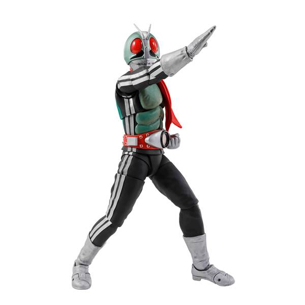 バンダイ S.H.Figuarts(真骨彫製法) 仮面ライダー新1号 栄光の昭和ライダーエディション(初回限定台座付属) フィギュア 4573102686381
