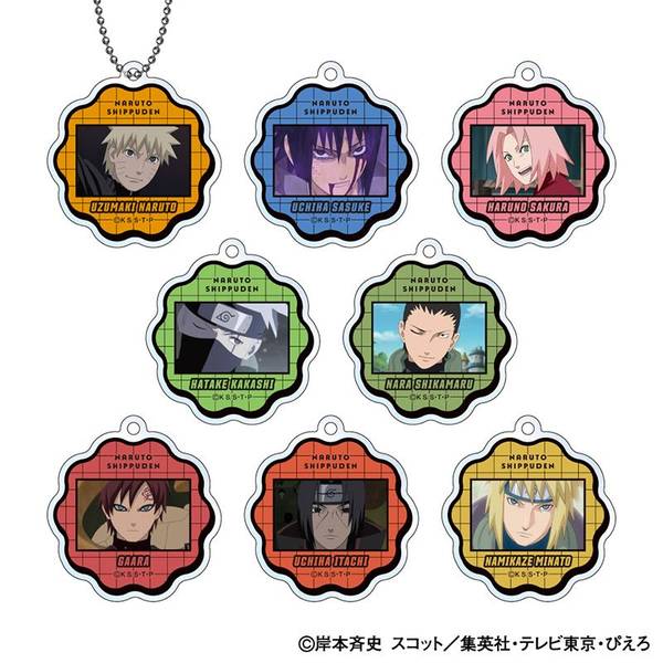 【2月予約】NARUTO-ナルト- 疾風伝 アクリルキーホルダー 8個入BOX キャラグッズ 4573200751868