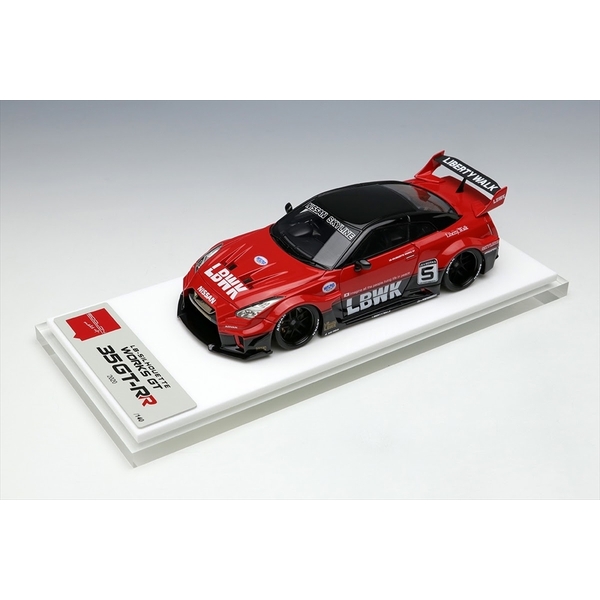 ミニカー　1/43 LBシルエットワークス GT 35GT-RR 東京オートサロン 2020(パールホワイト) [LB012B] イグニッションモデル 1/43 LBシルエットワークス GT ニッサン