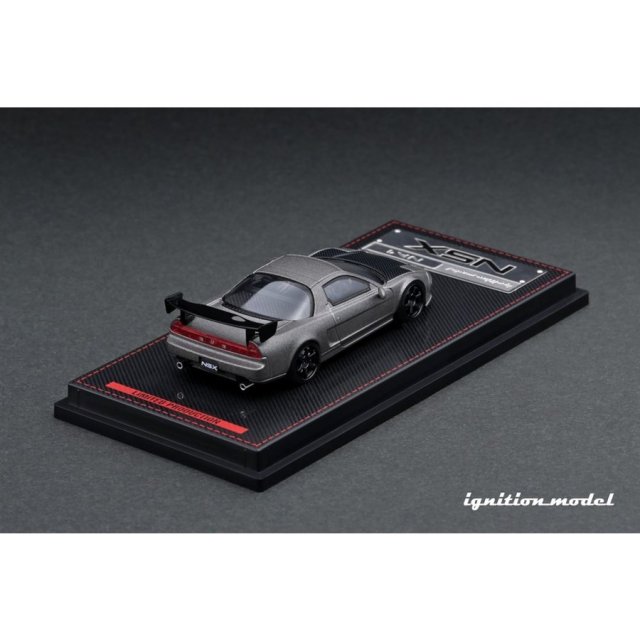 イグニッションモデル 1/64 ホンダ NSX NA1 チタニウムグレー 完成品