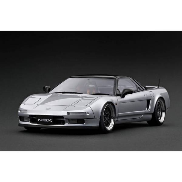 イグニッションモデル 1/18 ホンダ NSX NA1 シルバー 完成品ミニカー IG3484