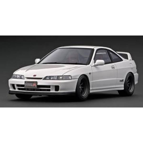 イグニッションモデル 1/18 ホンダ インテグラ DC2 TYPE R パールホワイト 完成品ミニカー IG3575