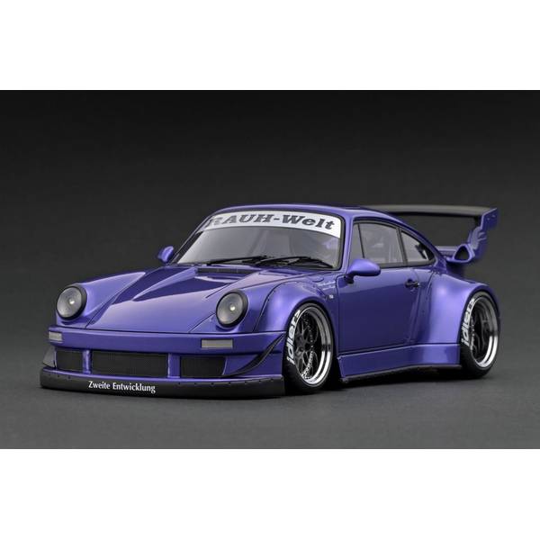 イグニションモデル 1/18 RWB930 紫 1/18 Ignition Model Porsche 911 930 RWB (Purple) Car Model