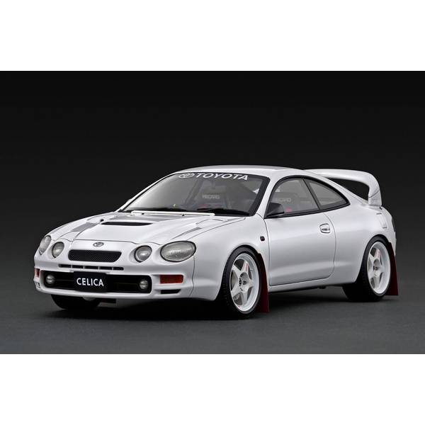 イグニッションモデル 1/18 トヨタ セリカ GT-FOUR ST205 ホワイト 完成品ミニカー IG3681