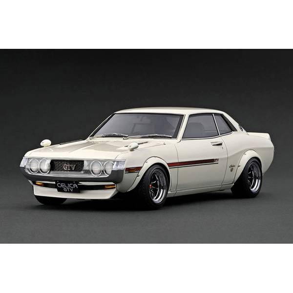 イグニッションモデル 1/18 トヨタ セリカ 1600GTV TA22 ホワイト 完成品ミニカー IG3687