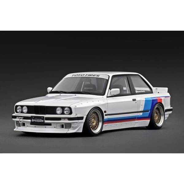 イグニッションモデル 1/18 BMW PANDEM 30 ホワイト 完成品ミニカー IG3714