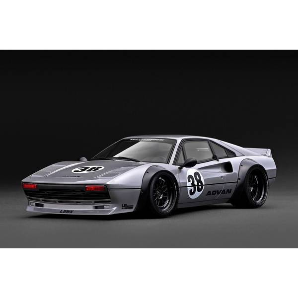 【8月予約】イグニッションモデル 1/18 フェラーリ LB-WORKS 308 シルバー 完成品ミニカー IG3746