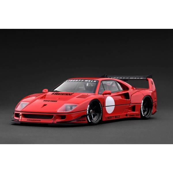 イグニッションモデル 1/18 フェラーリ LB-WORKS 40 レッド 完成品ミニカー IG3754