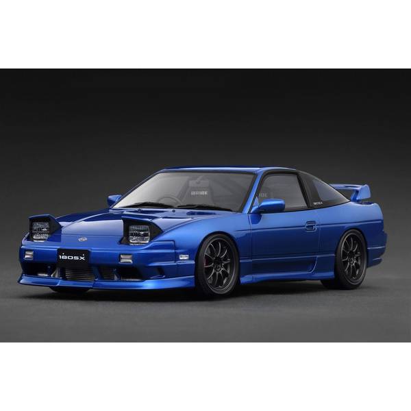 イグニッションモデル 1/18 ニッサン 180SX TYPE X RPS13 ブルーメタリック 完成品ミニカー IG3766